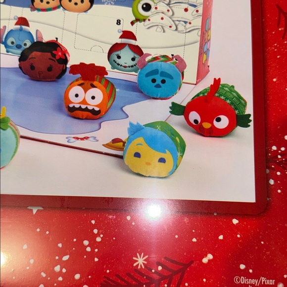 Disney Red and Blue Tsum Tsum Countdown Calendar| 12 Days Stuffed Tsum Tsum - Picture 11 of 12